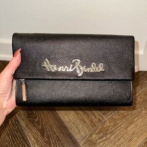 Henri Bendel Leather Clutch Bag
